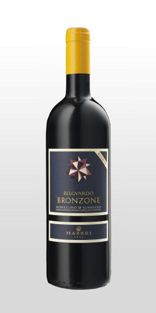 Тосканское вино: Вино БЕЛГУАРДО БРОНЗОНЕ МОРЕЛЛИНО ДИ СКАНСАНО РИЗЕРВА 0,75л